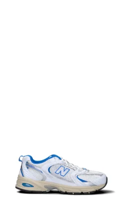 NEW BALANCE Sneaker uomo bianca/blu in pelle