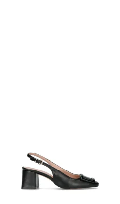 PERLAMARINA Slingback donna nera