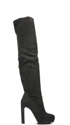 PERLAMARINA Stivale donna nero