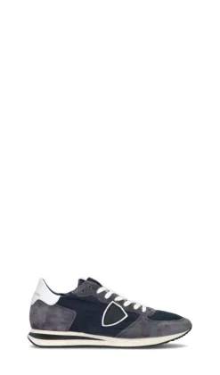PHILIPPE MODEL Sneaker uomo blu in suede