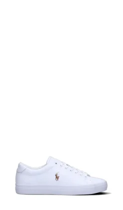 POLO RALPH LAUREN Sneaker uomo bianca in pelle