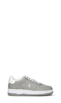 POLO SPORT Sneaker uomo grigia in pelle