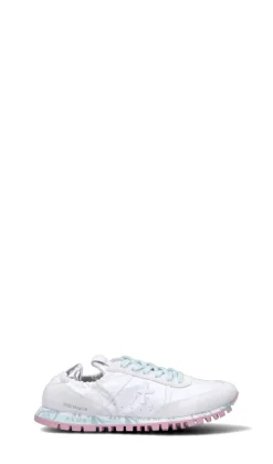 PREMIATA Sneaker donna grigia/azzurra/rosa in suede