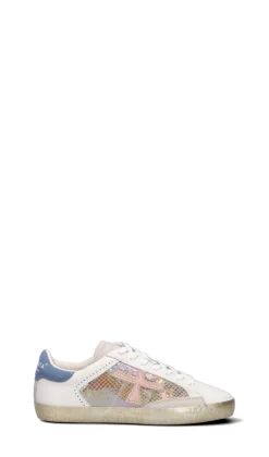 PREMIATA Sneaker donna panna/marrone/blu in pelle