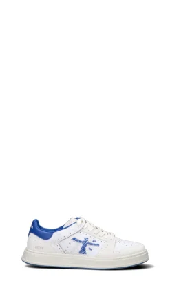 PREMIATA Sneaker uomo bianca/blu in pelle
