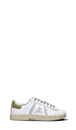 PREMIATA Sneaker uomo bianca/marrone in pelle