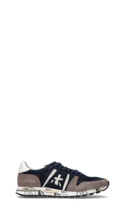 PREMIATA Sneaker uomo grigia/blu in suede