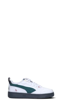 PUMA - REBOUND V6 LO MID 90S JR Sneaker ragazzo bianca/ottanio