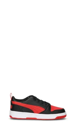 PUMA REBOUND V6 LO JR Sneaker ragazzo nera/rossa/bianca