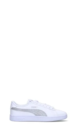 PUMA SMASH V2 METALLICS JR Sneaker ragazzo/a bianca/argento