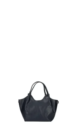 REBECCA VAN DIK Borsa donna blu in pelle