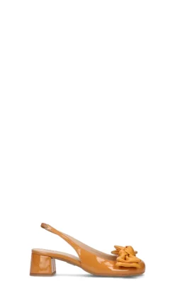 REBECCA VAN DIK Slingback donna giallo arancio