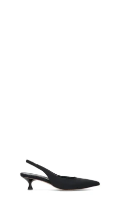 REBECCA VAN DIK Slingback donna nera
