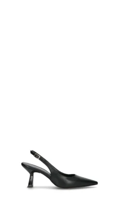 REBECCA VAN DIK Slingback donna nera