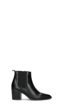 ROBERTA GINEPRI Tronchetto donna nero in pelle