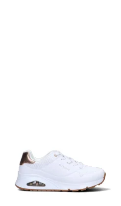 SKECHERS SPORT Sneaker ragazza bianca e oro