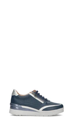 STONEFLY Sneaker donna blu in pelle