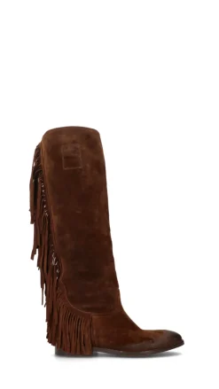 STRATEGIA Stivale donna sigaro in suede