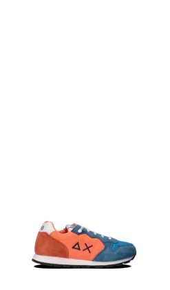 SUN68 Sneaker ragazza azzurra/arancio