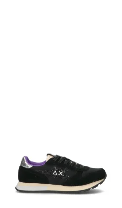 SUN68 Sneaker ragazza nera in suede