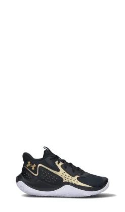 UNDER ARMOUR Scarpa basket uomo nera/rossa in pelle