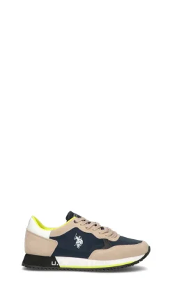 U.S. POLO ASSN. Sneaker uomo beige/blu