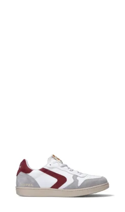 VALSPORT Sneaker uomo bianca/bordeaux in pelle