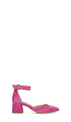 VARIOPINTO Decollete donna rosa in suede