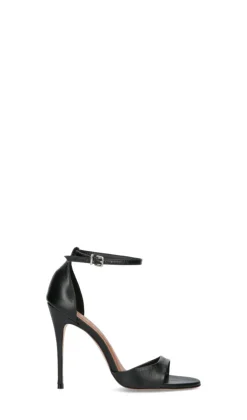 VICENZA Sandalo donna nero in pelle