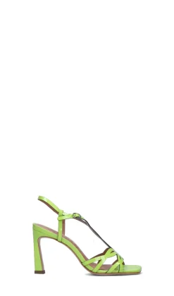 VICENZA Sandalo donna verde in pelle