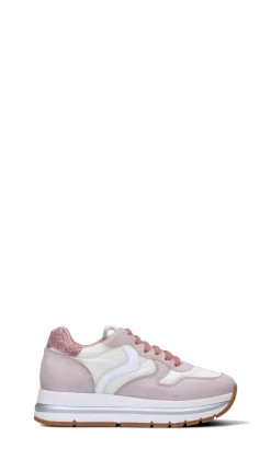 VOILE BLANCHE Sneaker donna rosa/bianca in suede