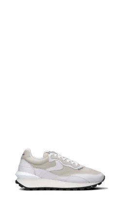 VOILE BLANCHE Sneaker uomo panna/bianca in pelle