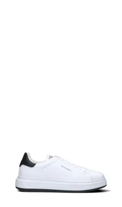 WOOLRICH Sneaker uomo bianco/nero in pelle